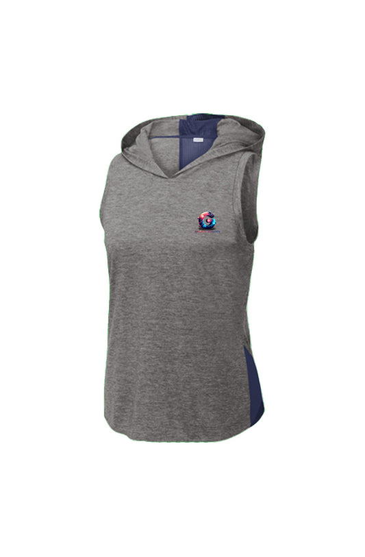 Galactic Athletics True Navy/ Dark Grey Heather Hoodie Tank